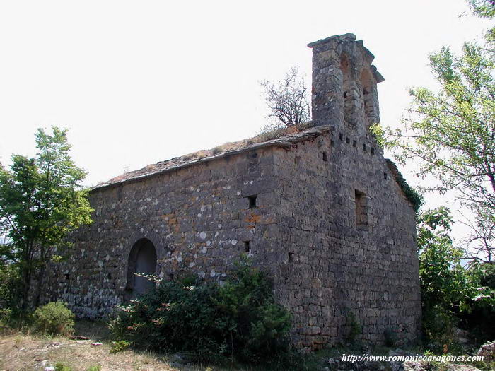 VISTA NOROESTE DEL TEMPLO